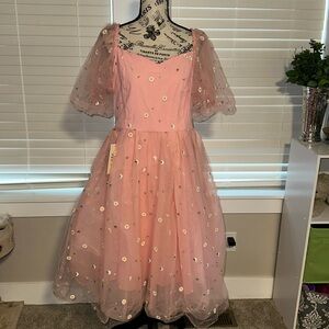 JessaKae BNWT Pink Faye Dress